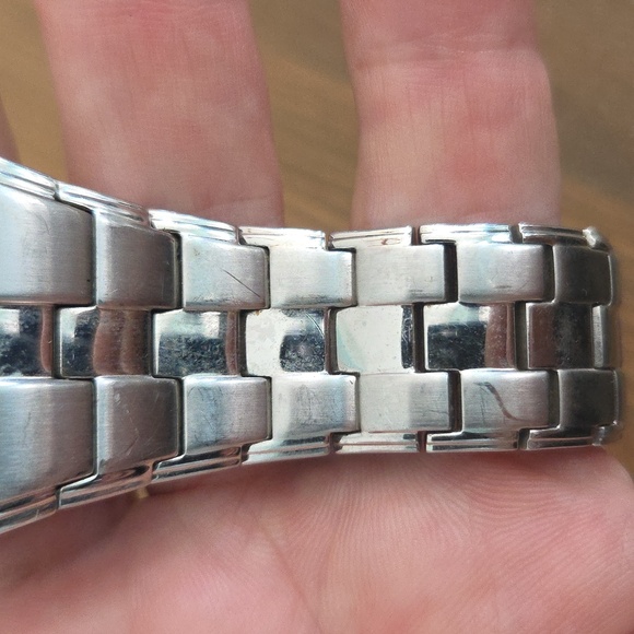 Kenneth Cole Silver Watch with Black Dial - Picture 7 of 8